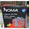 Image 1 : L.E.D CHRISTMAS PRESENT BOXES/ RED 50 LIGHTS IN