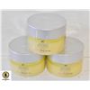 Image 1 : FLAT 3 BOTTLES 13.2 OZ SEA SALT VANILLA BODY SCRUB