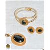 Image 1 : ESTATE BRACELET, NECKLACE, & EARRING SET TOGETHER