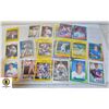 Image 1 : 4 PAGES OF MLB BASEBALL CARDS
