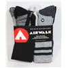 Image 1 : NEW 6 PACK AIRWALK MENS CREW SOCKS