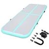 Image 1 : GREEN AND GREY TUMBLING MAT WITH ELECTRIC PUMP