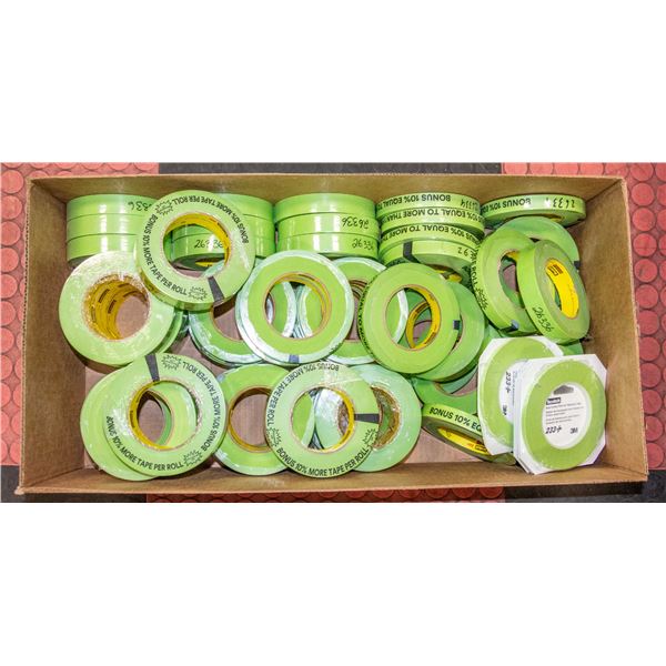 BOX OF MASKING TAPE