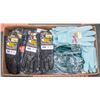 Image 1 : BOX WITH LARGE ASSORTMENT OF NEW WORKGLOVES