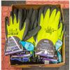 Image 1 : BOX OF NEW STEALTH ASSORTED SIZE WORKGLOVES