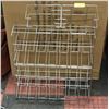 Image 1 : METAL PROMOTIONAL PAPER DISPLAY RACK 29" X 23"