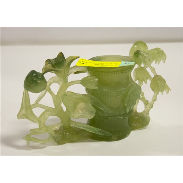 CARVED ORIENTALCANDLE HOLDER