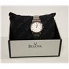 Image 1 : BRAND NEW GENUINE BULOVA LADIES WATCH - JJ