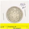 Image 1 : 1966 CANADIAN SILVER HALF DOLLAR