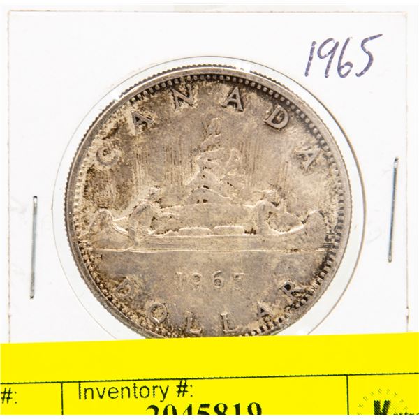 1965 CANADIAN SILVER DOLLAR