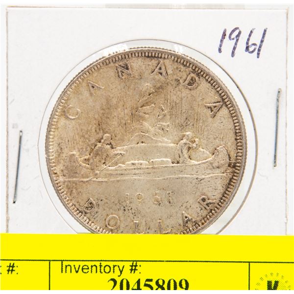 1961 CANADIAN SILVER DOLLAR