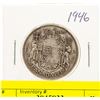 Image 1 : 1946 CANADIAN SILVER HALF DOLLAR