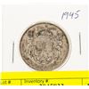 Image 1 : 1945 CANADIAN SILVER HALF DOLLAR