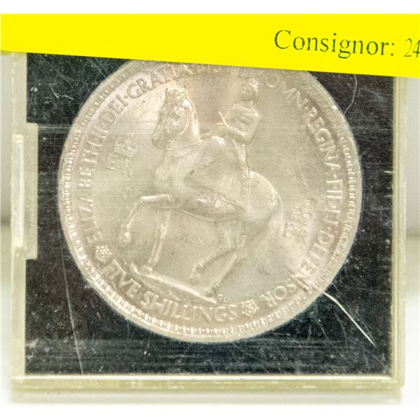 FIVE SHILLINGS SILVER PIECE
