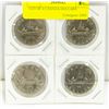 Image 1 : LOT OF 4 CANADA DOLLARS