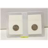 Image 2 : LOT OF 2 INDIAN HEAD NICKELS