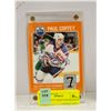 Image 1 : PAUL COFFEY JERSEY RETIREMENT CARD