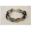 Image 1 : SILVER AND BLACK BRACELET