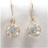 Image 1 : S106-66 10K MOISSANITE EARRINGS