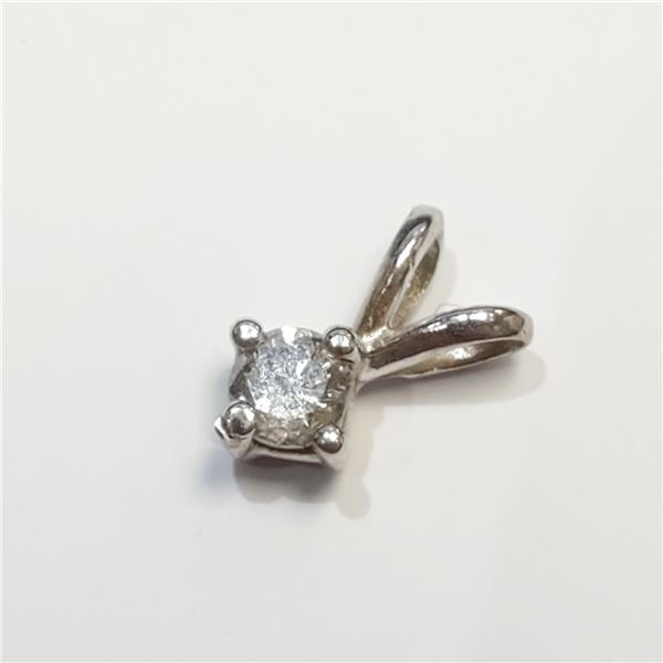 S106-87 14K DIAMOND PENDANT