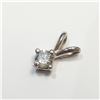 Image 1 : S106-87 14K DIAMOND PENDANT