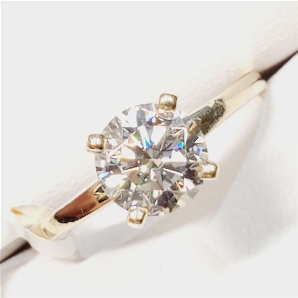 S106-64 10K MOISSANITE RING