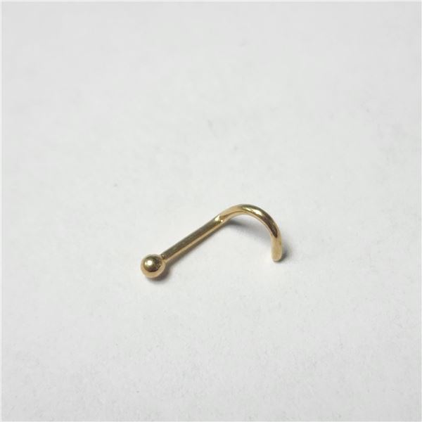 S106-90 14K NOSE PIN