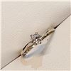Image 1 : S106-69 SILVER .925 CZ RING SIZE 5.5