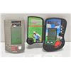 2 VINTAGE GOLF HANDHELD VIDEO GAMES, TIGER WOODS