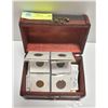 Image 1 : JEWELRY BOX WITH OLD GERMAN COINS