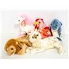 Image 1 : FIVE BEANIE BABIES WITH TAGS, 4 IN TAG