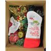 Image 1 : ONE 2-CUBIC FOOT BOX OF CHRISTMAS DECORATIONS