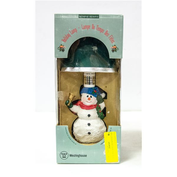 VINTAGE (NEW) SNOWMAN TABLE