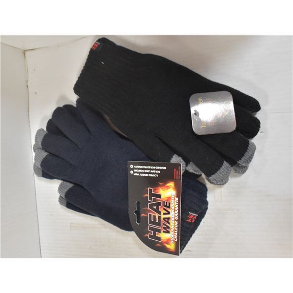 2 PACK MENS INFRARED GLOVES