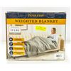 Image 1 : NEW PENDLETON WEIGHTED BLANKET 15LBS 48" X 72"