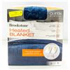 Image 1 : BROOKSTONE SIZE: QUEEN 84 X 90 HEATED BLANKET