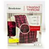 Image 1 : BROOKSTONE HEATED THROW 50 IN X 60 IN