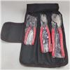 Image 1 : NEW 3 PACK COWELL CABLE PLIERS SET WITH SOFT CASE