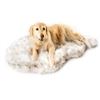 Image 1 : NEW PAW.COM FAUX FUR MEMORY FOAM DOG BED