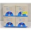 Image 1 : 4 PACKS OF BD-R CDS BLUE RAY DISC