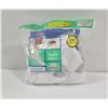 Image 1 : WHITE ANKLE SOCKS,SIZE 12-16,6 PACK,FRUIT OF THE
