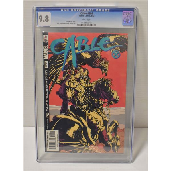 MARVEL CABLE #106 CGC COMIC