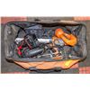 Image 1 : TOOL CASE & 2 CAULK GUNS, DRILL, 2 CHARGERS,