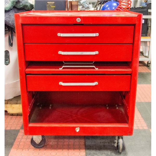 LARGE RED TOOL CHEST