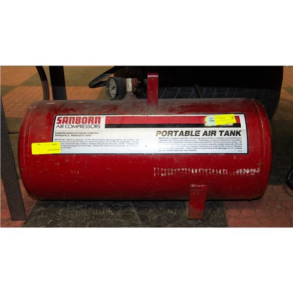 SANBORN PORTABLE AIR TANK