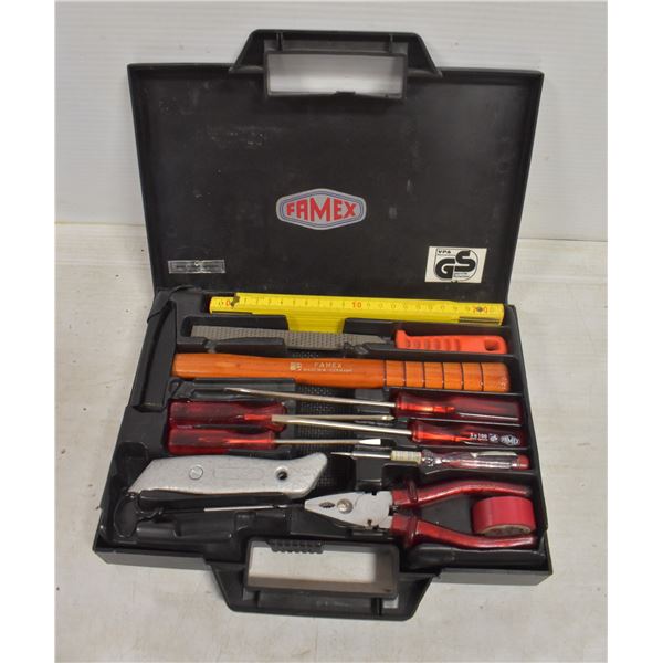 SET OF VARIOUS TOOL AND CASE