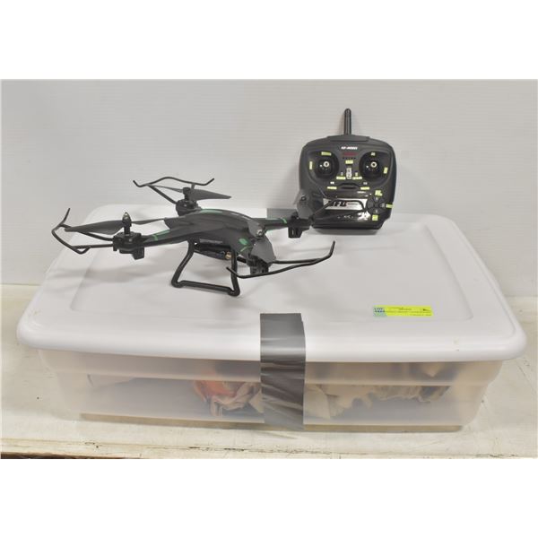 KD MODEL DRONE + STORAGE BIN