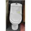 Image 1 : NEW BIANCO DUAL FLUSH WHITE PORCELAIN TOILET