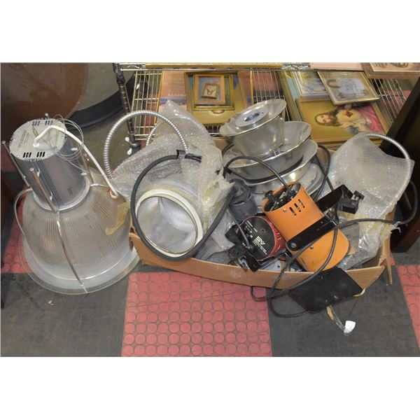ASSORTED LIGHTING FIXTURES