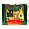 Image 1 : HAND PAINTED ILLUMINATED HOUSE CHRISTMAS IN